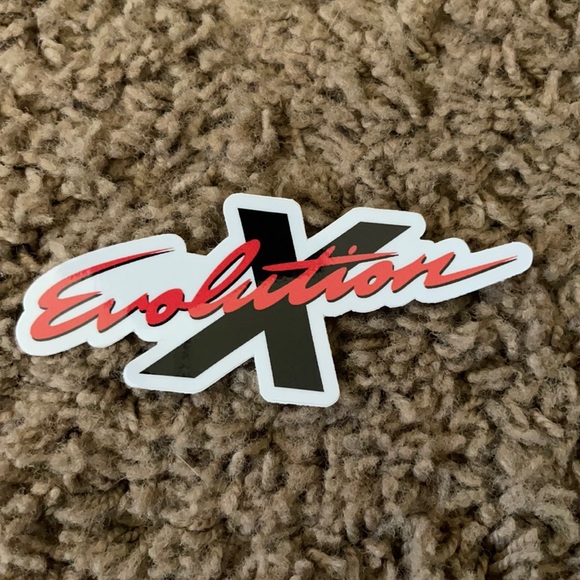 Design | Mitsubishi Evolution Sticker | Poshmark